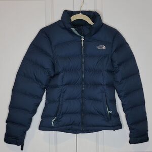 The North Face 700 Womens Goose Down Puffer Jacket Green See Measurements No Sz